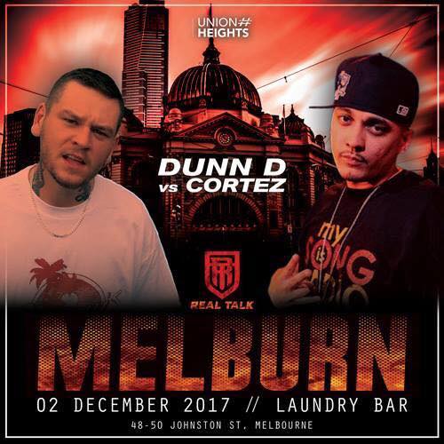 REAL TALK Melbourne 2017 VOD REAL TALK Melbourne 2017 December 2 Dunn D v Cortez